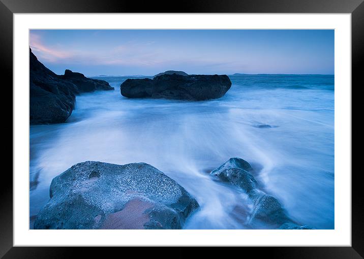 The tide returning Framed Mounted Print by Keith Thorburn EFIAP/b