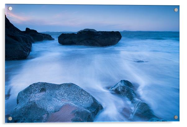The tide returning Acrylic by Keith Thorburn EFIAP/b