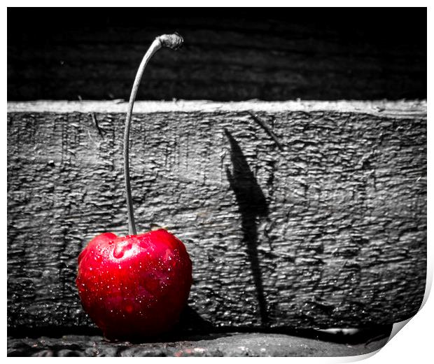Cherry Pop. Print by Angela Aird
