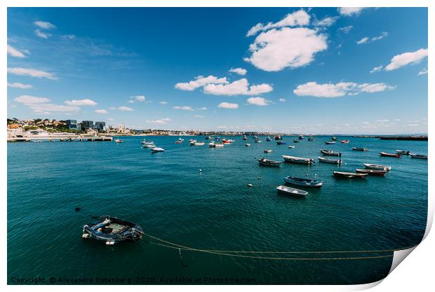 Cascais, Portugal Seascape Print by Alexandre Rotenberg