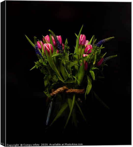 dutch tulips still life Canvas Print by Chris Willemsen