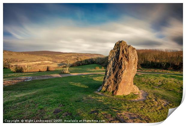 The Longstone Print by Wight Landscapes