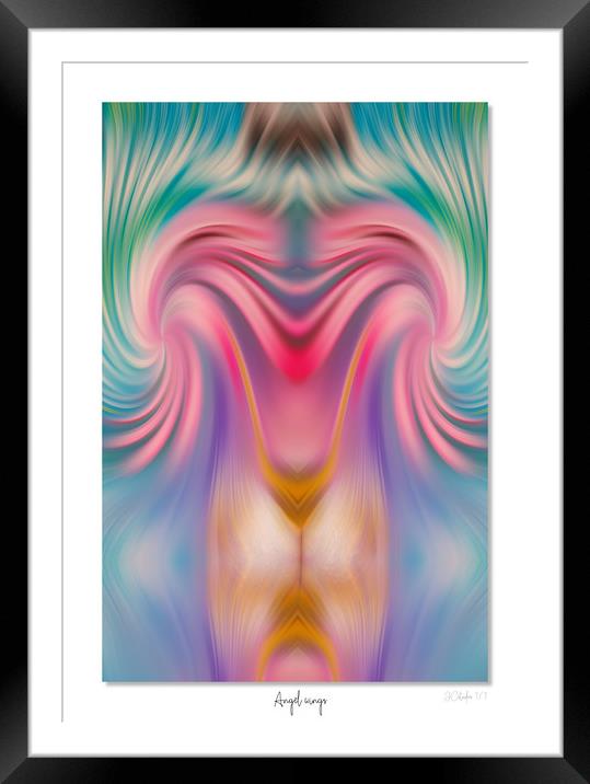 An angel Framed Mounted Print by JC studios LRPS ARPS