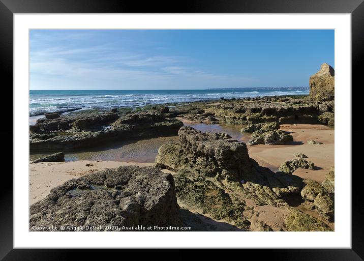 Gale Low Tides Framed Mounted Print by Angelo DeVal