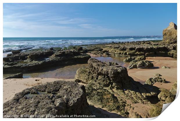 Gale Low Tides Print by Angelo DeVal