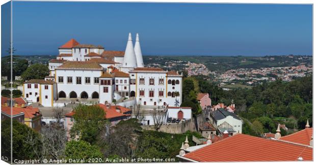 Sintra National Palace Canvas Print by Angelo DeVal