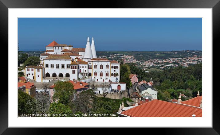 Sintra National Palace Framed Mounted Print by Angelo DeVal