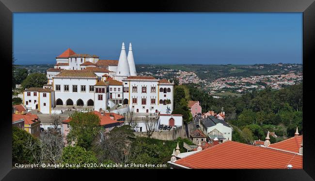Sintra National Palace Framed Print by Angelo DeVal