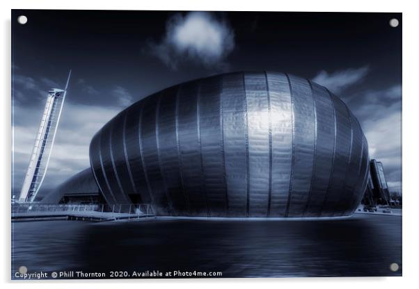 Glasgow Science Centre No. 2 Acrylic by Phill Thornton