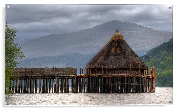 Crannog Acrylic by Mark Robson