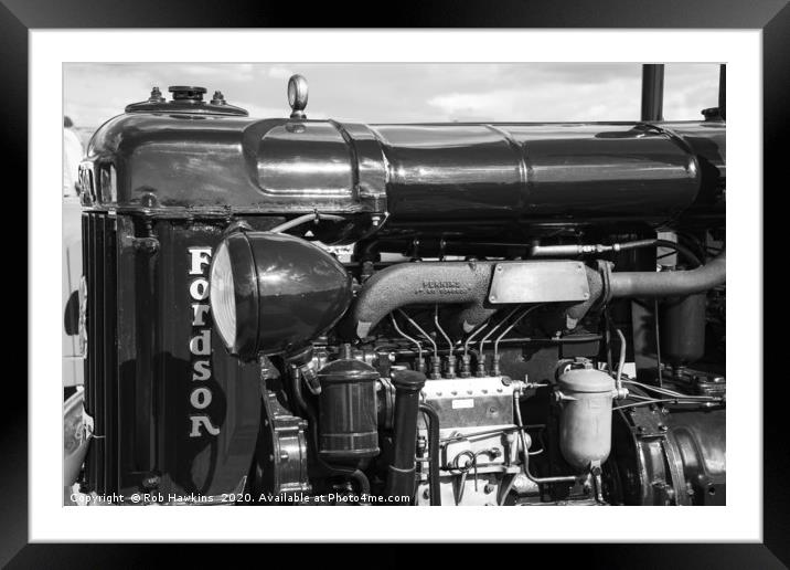 Fordson Injection Framed Mounted Print by Rob Hawkins