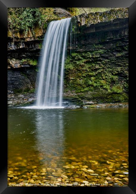 Sgwd Gwladys / Lady Falls Framed Print by Gordon Maclaren