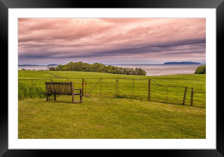 Penrhyn Castle View  Llandygai, Bangor, Gwynedd Framed Mounted Print by Jonathan Thirkell