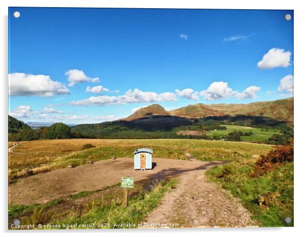 West Highland Way near Milngavie Acrylic by yvonne & paul carroll