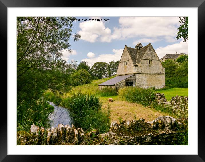 Dovecote Framed Mounted Print by Jason Williams