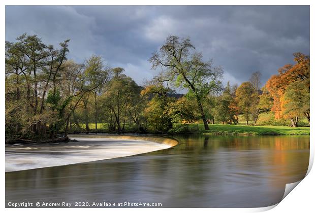 Autumn afternoon (Horseshoe Falls).tif Print by Andrew Ray