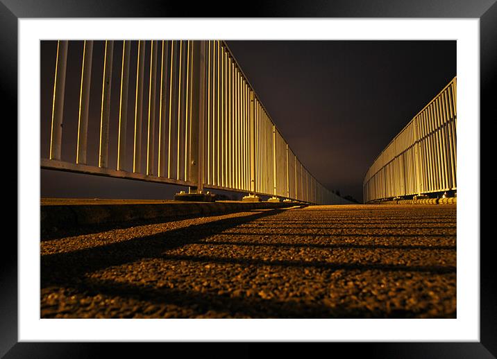Low Angle Lines Framed Mounted Print by Daniel Gray