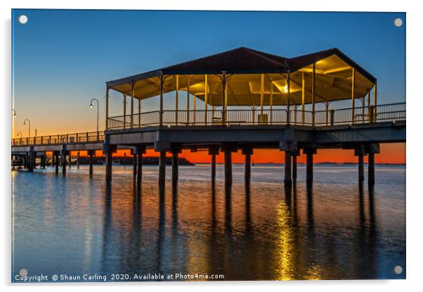 Redcliffe Jetty, Queensland, Australia Acrylic by Shaun Carling