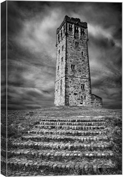 Victoria Tower,Castle Hill                         Canvas Print by Darren Galpin