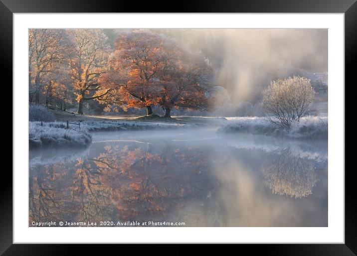 Changing Of The Seasons Framed Mounted Print by Jeanette Lea