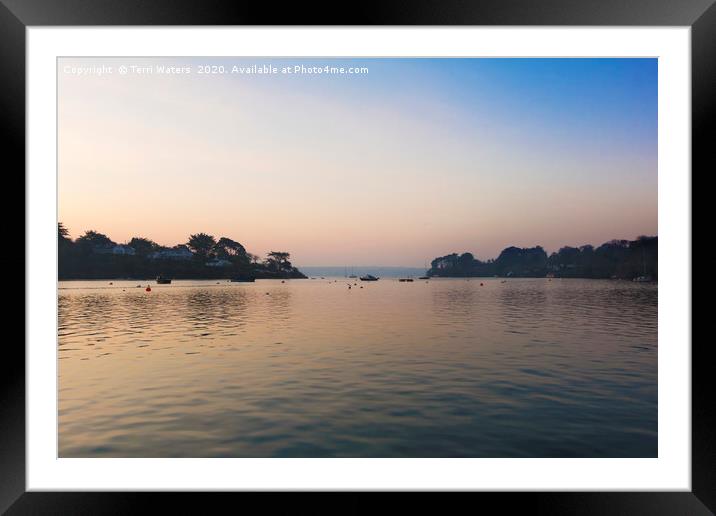 A New Day Framed Mounted Print by Terri Waters