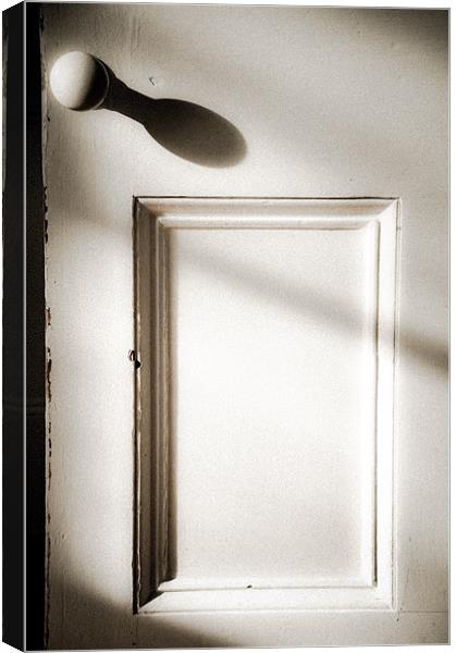 The Old Door Knob Canvas Print by K. Appleseed.