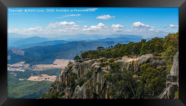 Buckland Valley Framed Print by Mark Lucey