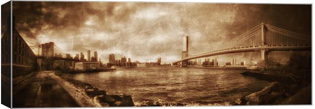 New York Panorama  Canvas Print by Scott Anderson