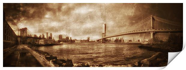 New York Panorama  Print by Scott Anderson