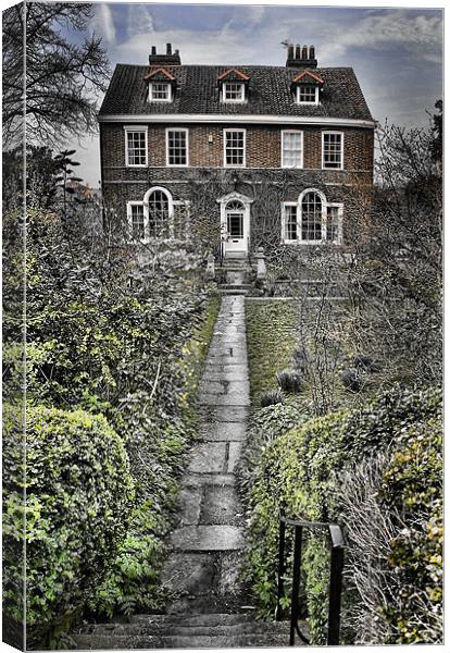 To the Manor born Canvas Print by Steven Shea