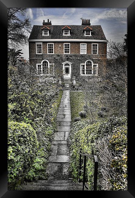 To the Manor born Framed Print by Steven Shea