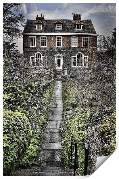To the Manor born Print by Steven Shea