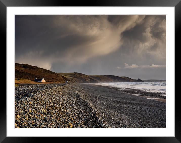 Newgale Beach, Pembrokeshire, Wales. Framed Mounted Print by Colin Allen
