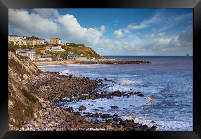 Ventnor Isle Of Wight Framed Print by Wight Landscapes