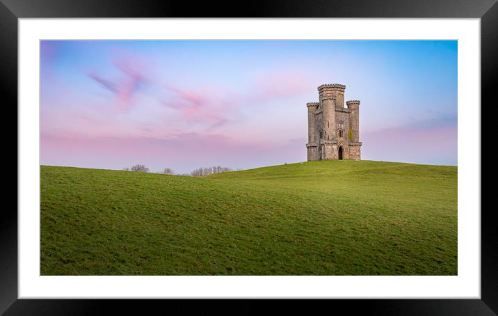 Paxton's Tower Framed Mounted Print by Daniel Farrington