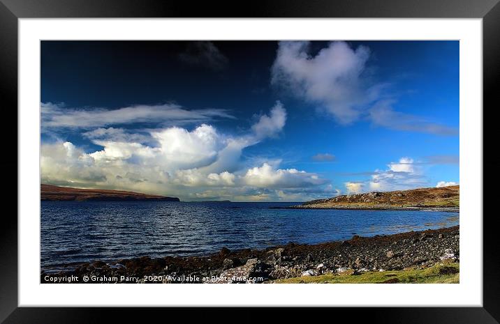 Tropical Illusion on Skye's Shores Framed Mounted Print by Graham Parry