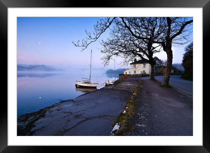 Dawn tranquility at Sunny Corner Framed Mounted Print by Michael Brookes