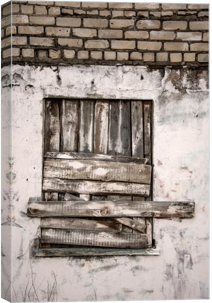 Abandoned building Canvas Print by Svetlana Sewell