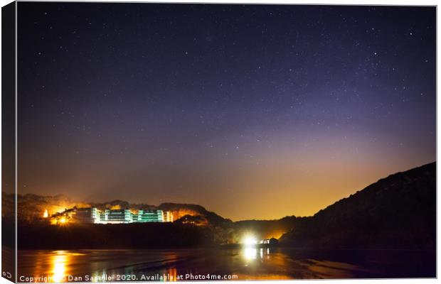 Caswell Bay, Gower, Wales  Canvas Print by Dan Santillo