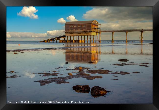 Bembridge Lifeboat Station Framed Print by Wight Landscapes