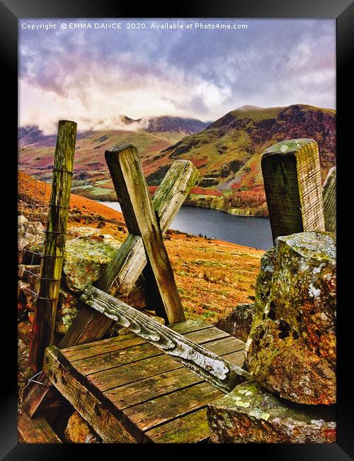 Views across Buttermere Framed Print by EMMA DANCE PHOTOGRAPHY