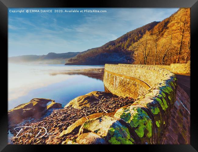  Early Morning at Thirlmere Reservoir  Framed Print by EMMA DANCE PHOTOGRAPHY