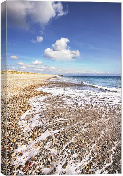 The Beach Canvas Print by Jim kernan