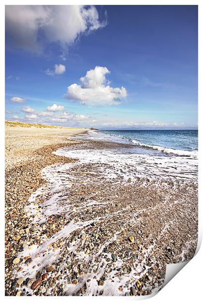The Beach Print by Jim kernan