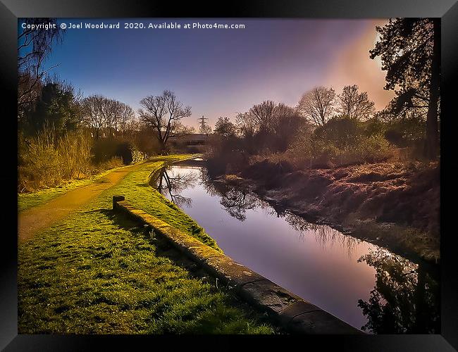 River Stour Kidderminster Framed Print by Joel Woodward