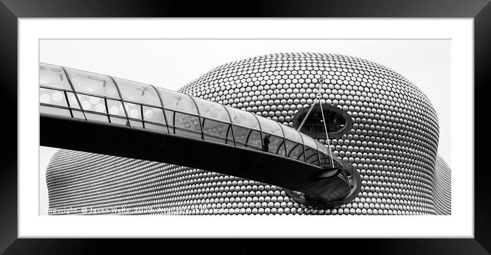 Letterbox crop of the Selfridges Building Framed Mounted Print by Jason Wells