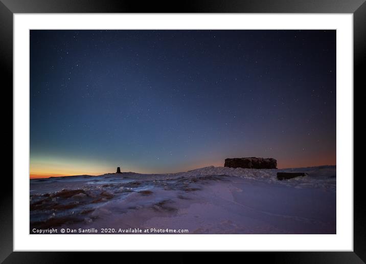 Fan Brycheiniog, Carmarthen Fan, Brecon Beacons Framed Mounted Print by Dan Santillo