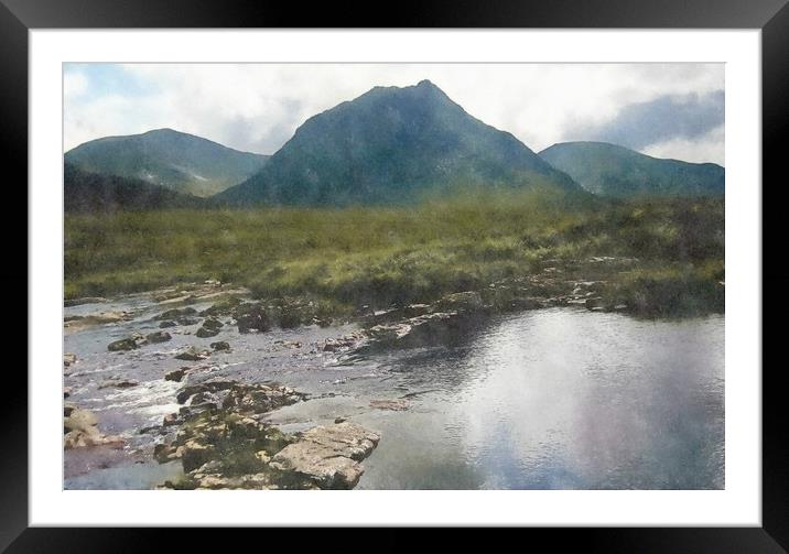 glencoe-scotland Framed Mounted Print by dale rys (LP)