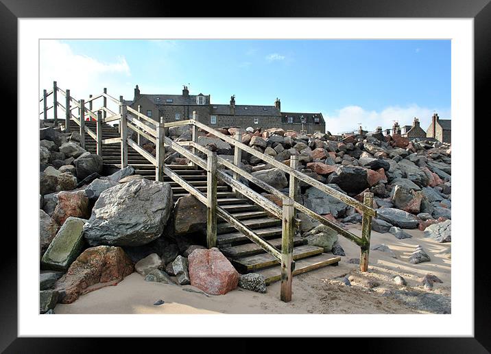 Rocky Stairway Framed Mounted Print by Daniel Gray