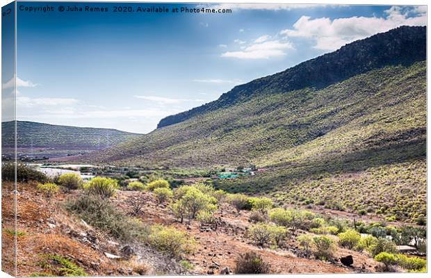 Gran Canaria Countryside Canvas Print by Juha Remes